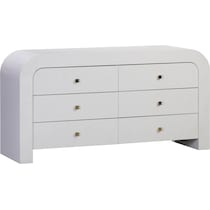 laverne white dresser   