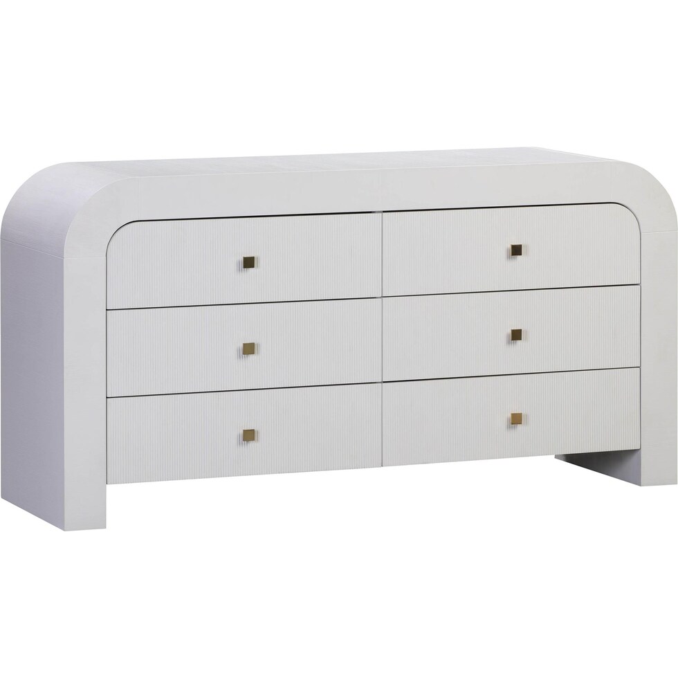 laverne white dresser   