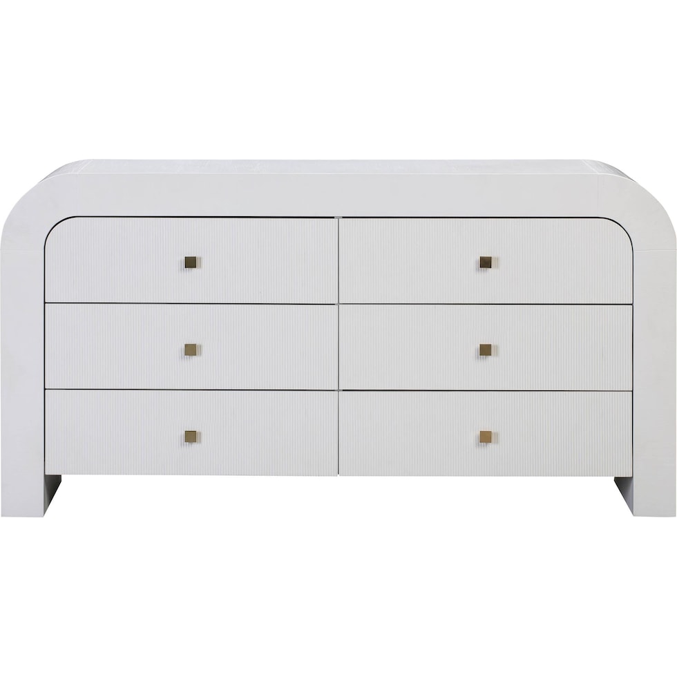 laverne white dresser   