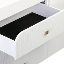 laverne white dresser   