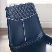 lawler blue dining chair   