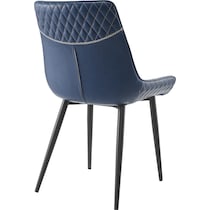 lawler blue dining chair   