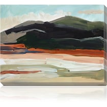 layered earth multicolor wall art   