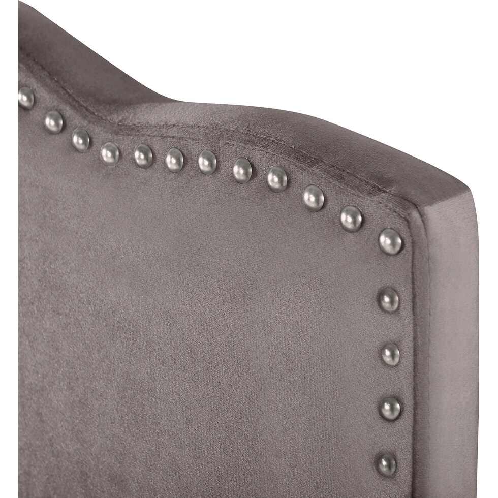 layla gray twin headboard   