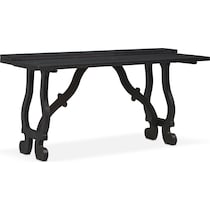 layne black sofa table   