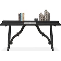 layne black sofa table   