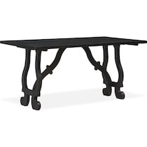 layne black sofa table   