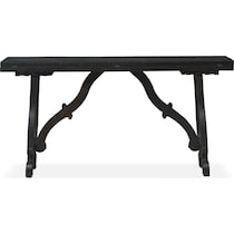 layne black sofa table   