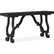 layne black sofa table   