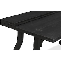 layne black sofa table   