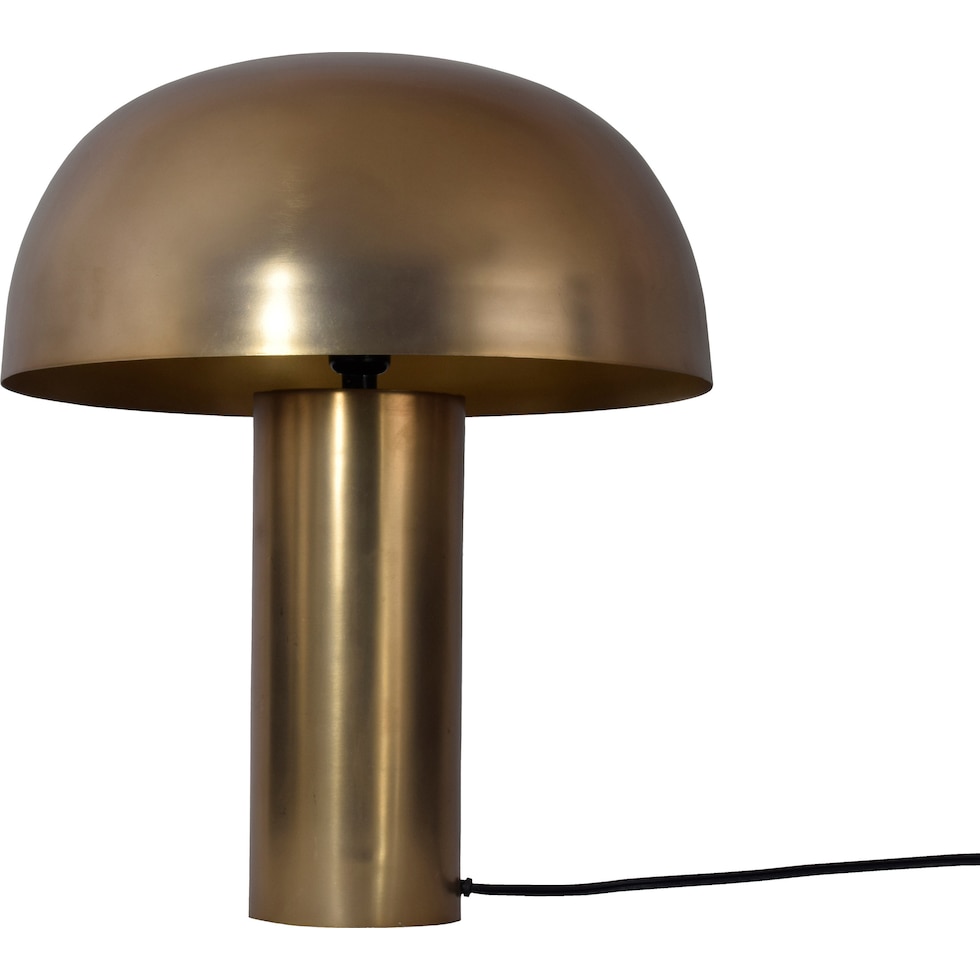 le champignon gold table lamp   