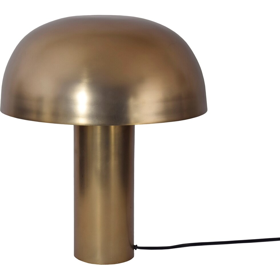 le champignon gold table lamp   