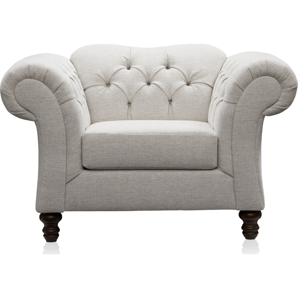 leah gray chair   