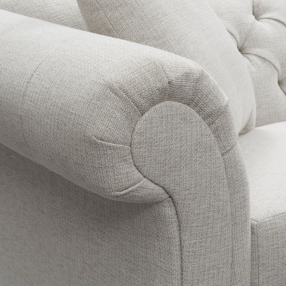 leah gray chair   