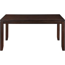 leandra dark brown  pc dining room   