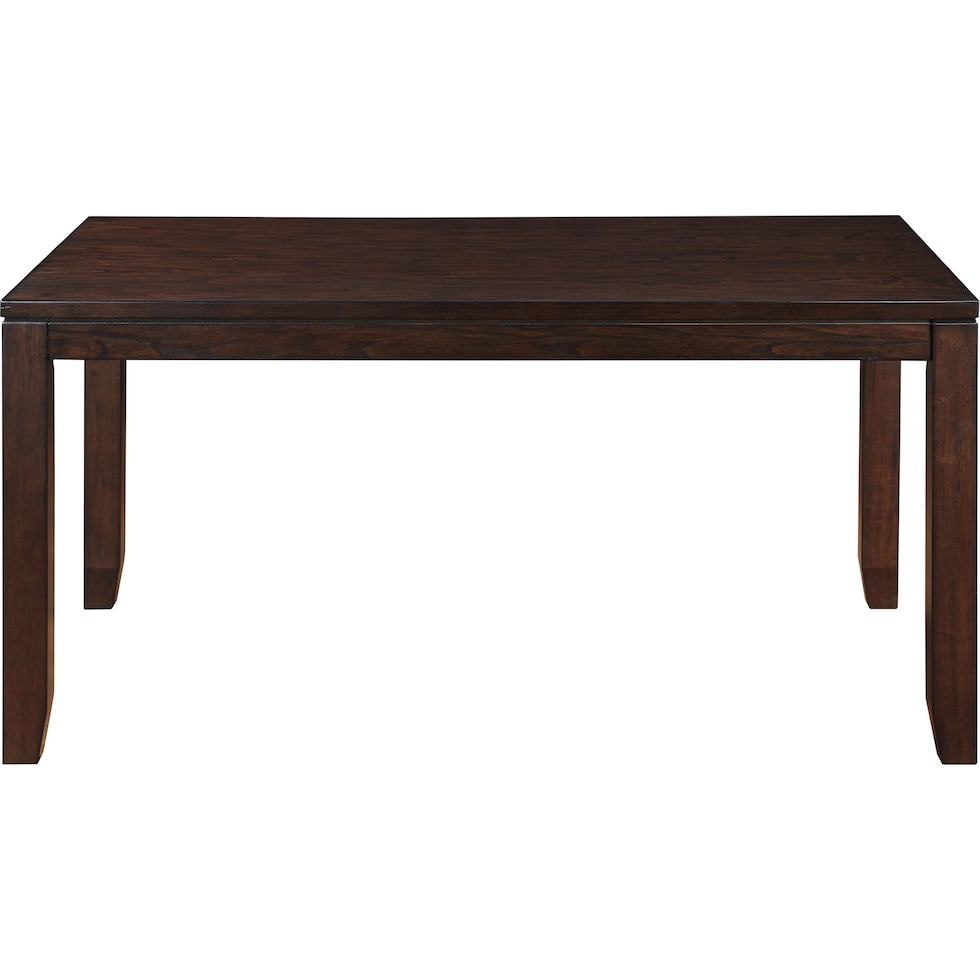 leandra dark brown  pc dining room   