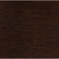 leandra dark brown  pc dining room   