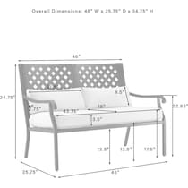 leavenworth black  pc outdoor living   