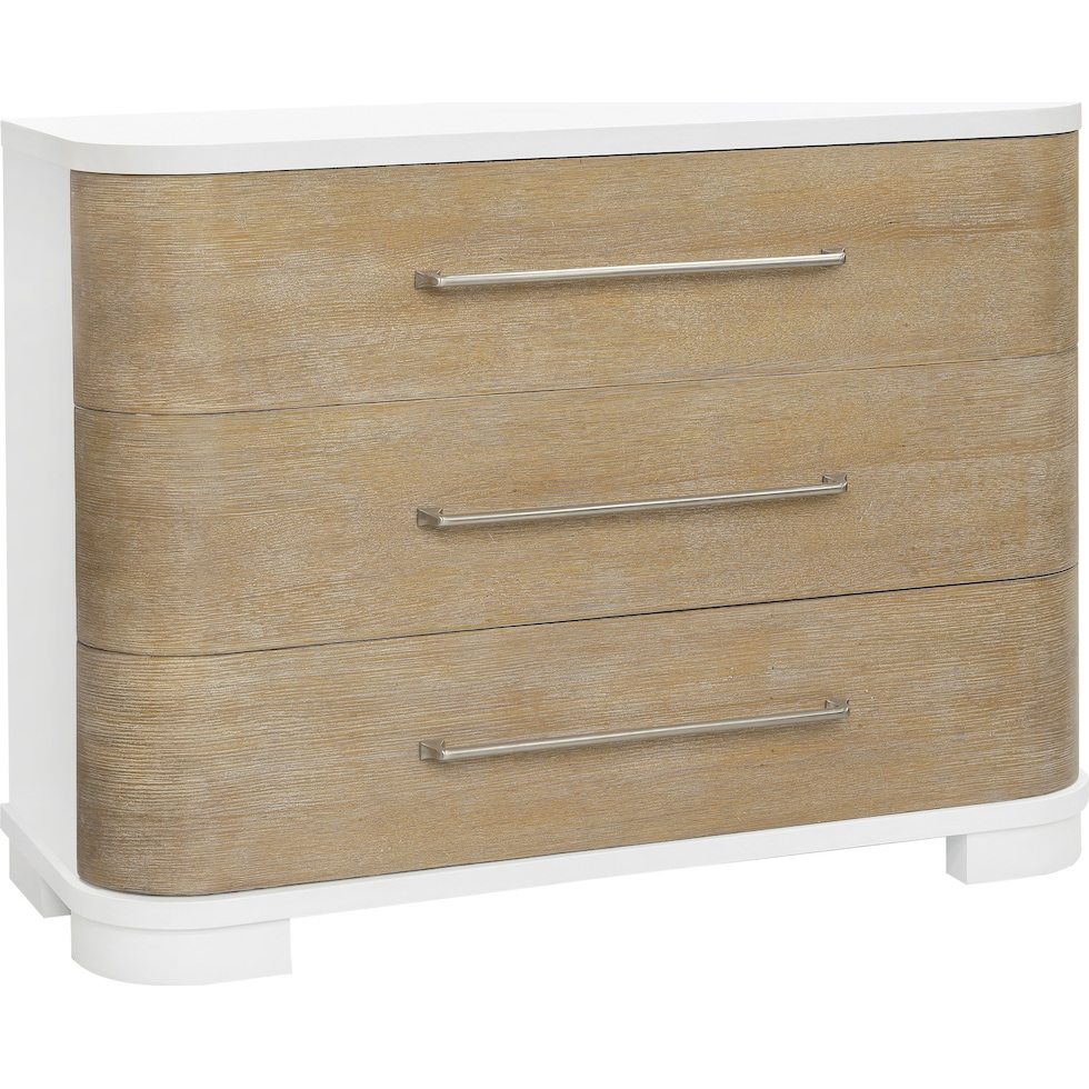 ledger light brown accent chest   