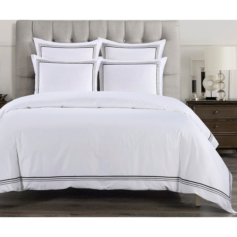 lee black queen bedding set   