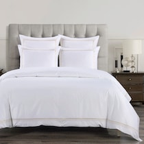 lee gold queen bedding set   