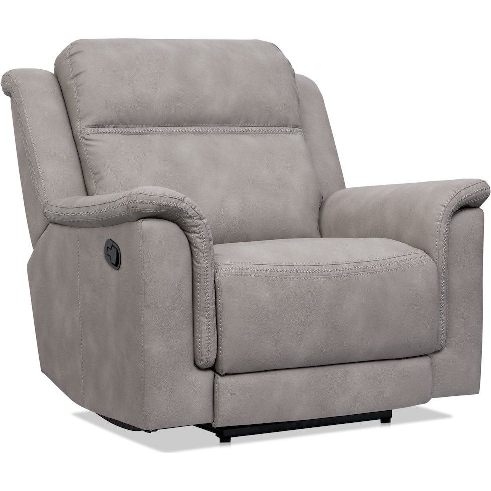 legacy gray recliner   