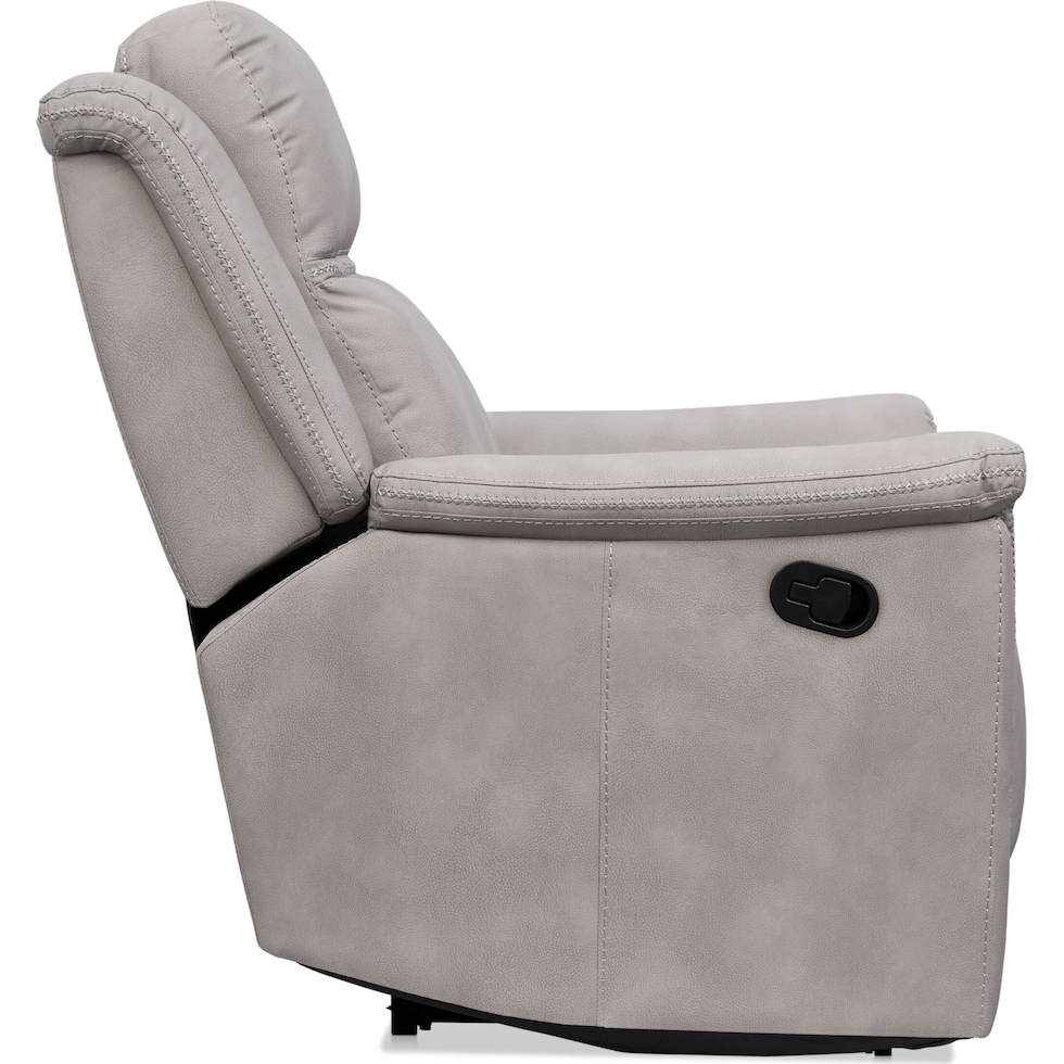 legacy gray recliner   