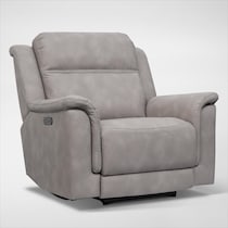 legacy gray recliner   