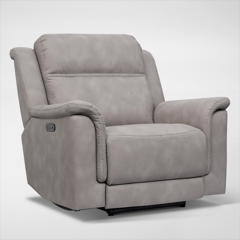 legacy gray recliner   