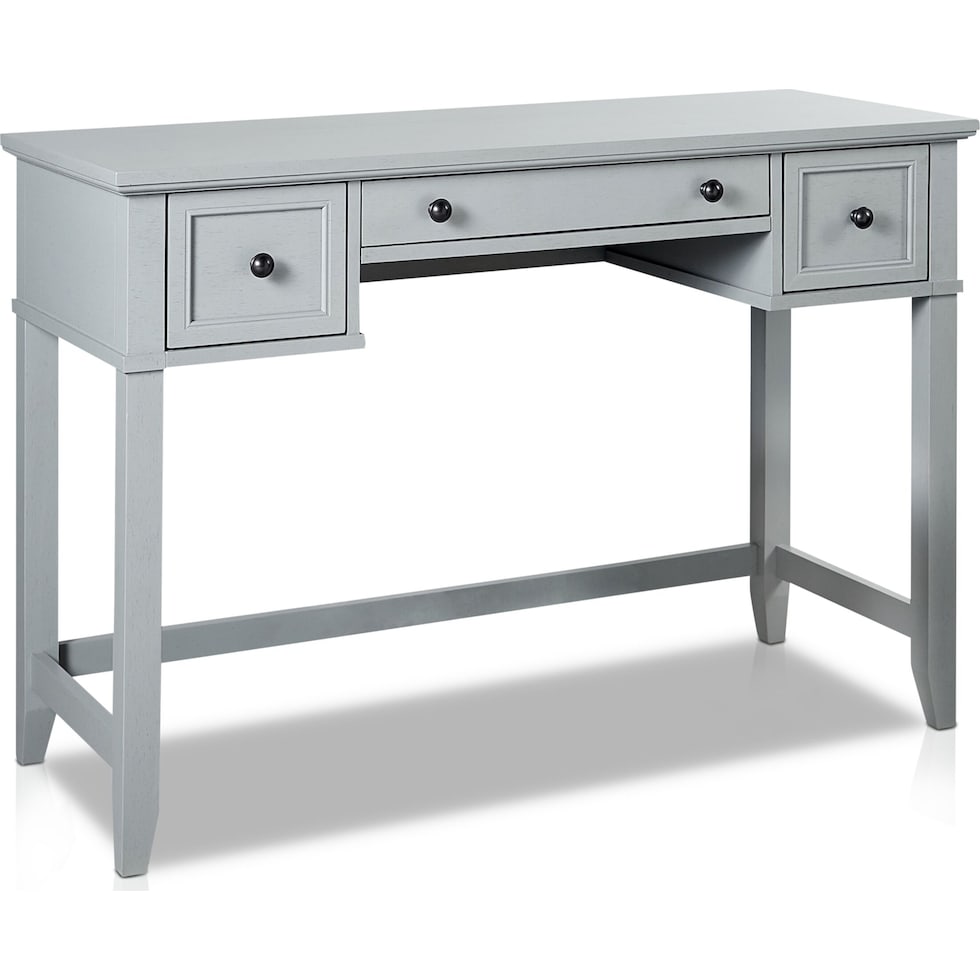 leia gray desk   
