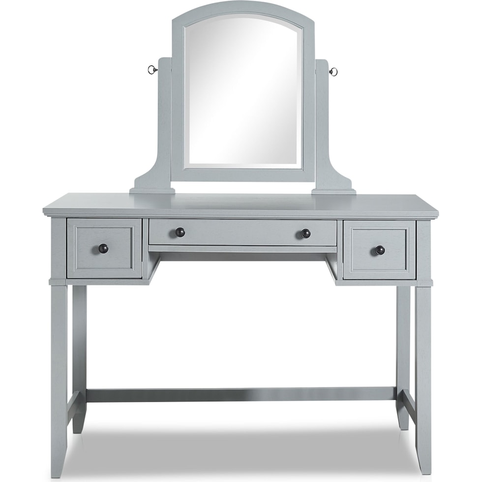 leia gray vanity   