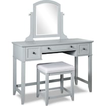 leia gray vanity   