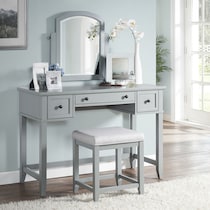 leia gray vanity   