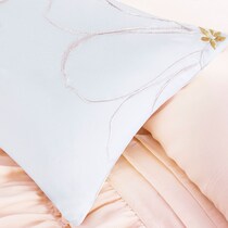 leilani pink twin bedding set   