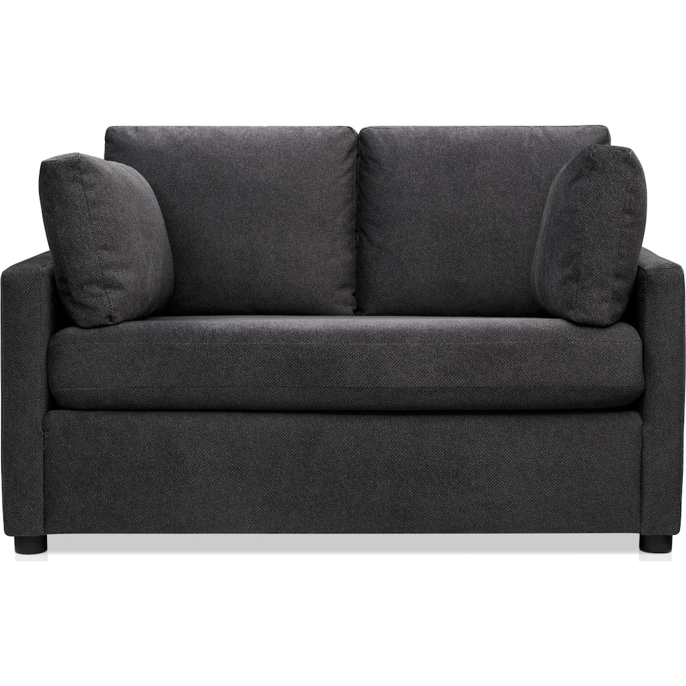 lena gray loveseat   