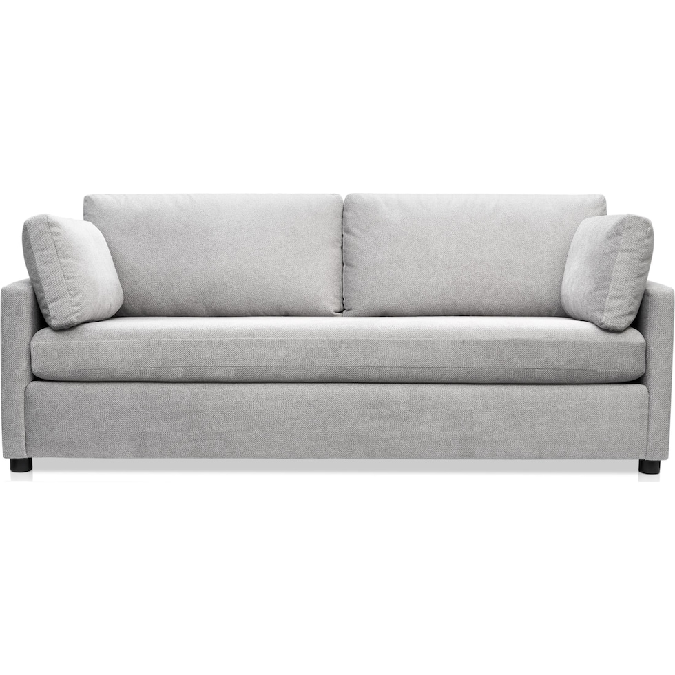 lena gray sleeper sofa   
