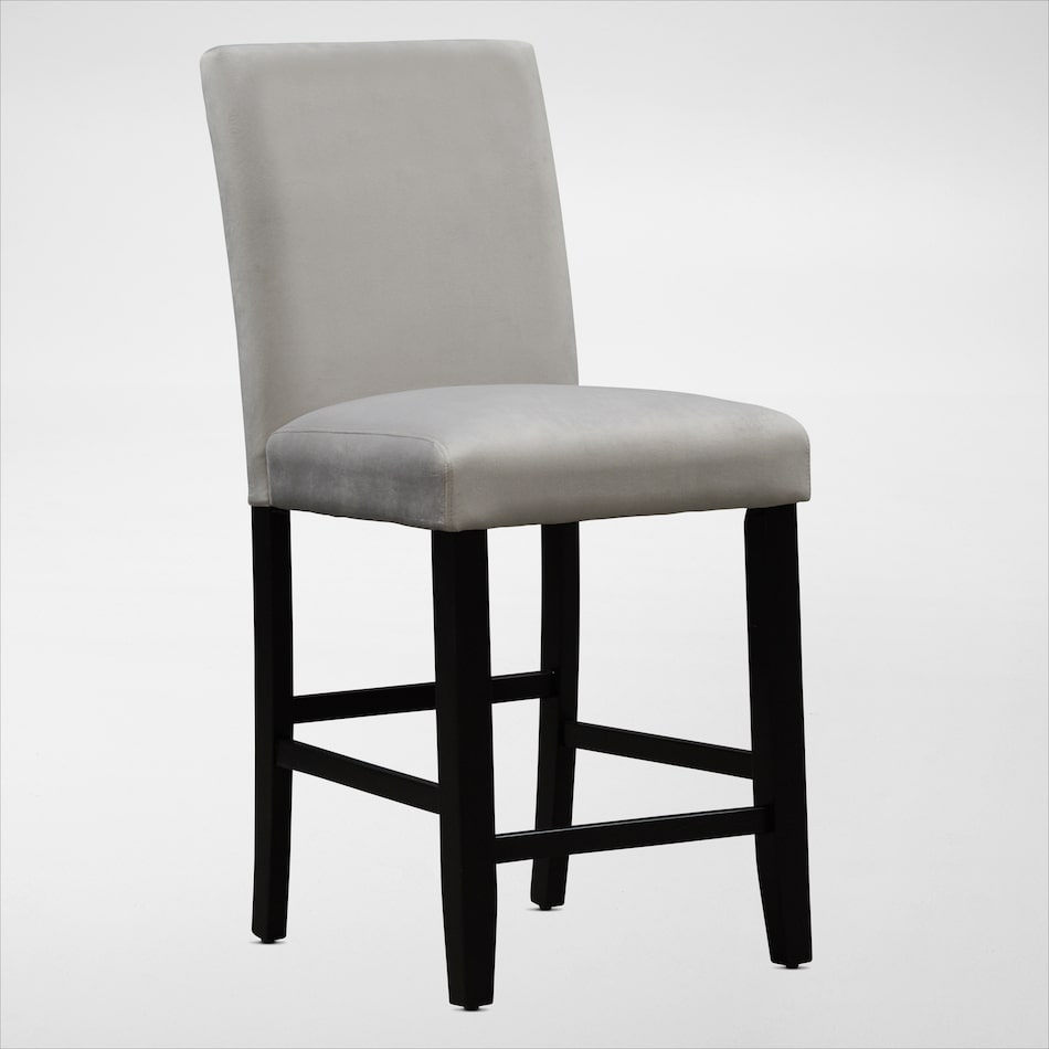 lennox gray  pc counter height dining room   