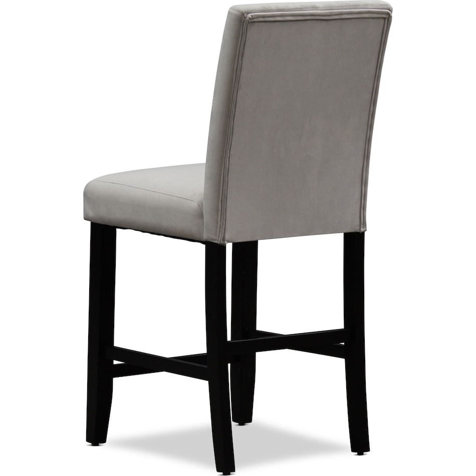 lennox gray counter height stool   