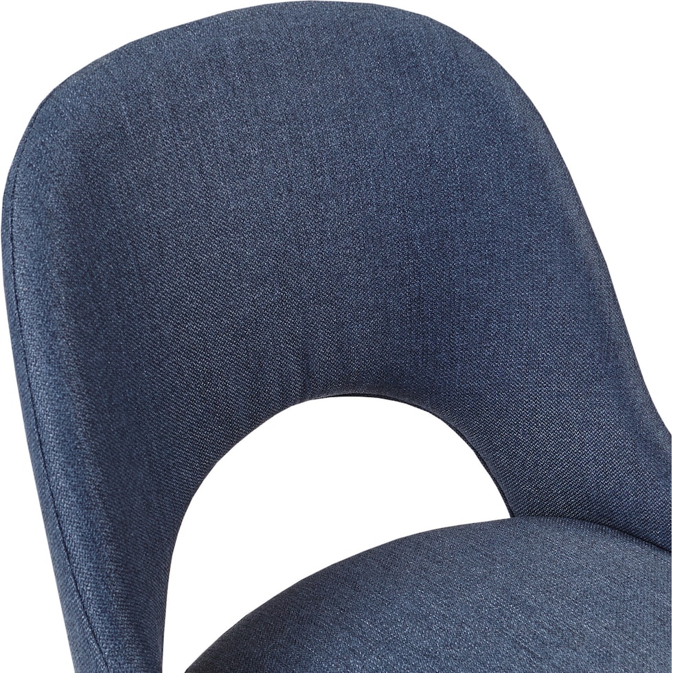 lenore blue chair   