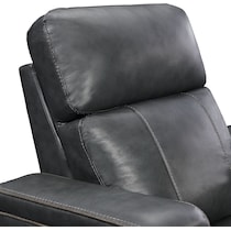 leo gray  pc power home theater sectional   