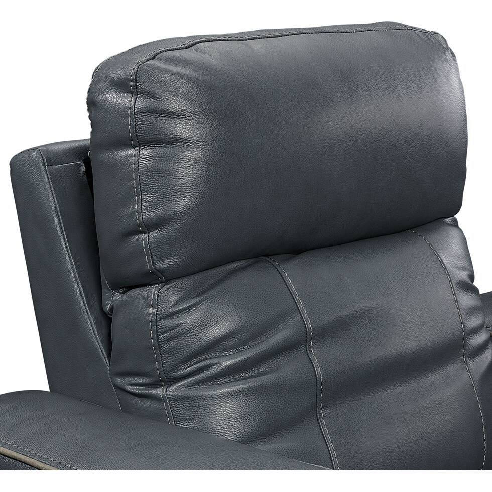 leo gray  pc power home theater sectional   