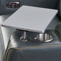 leo gray  pc power home theater sectional   