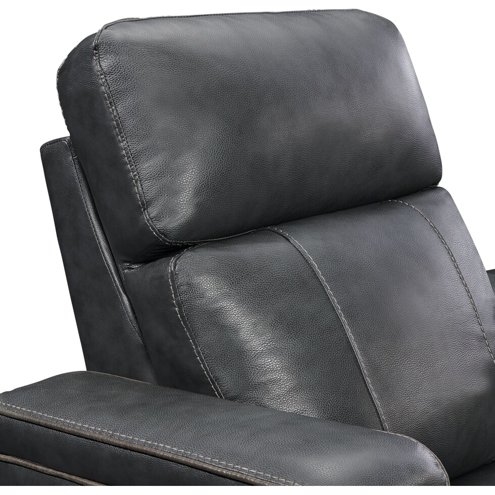 leo gray  pc power home theater sectional   