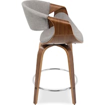 leo gray counter height stool   