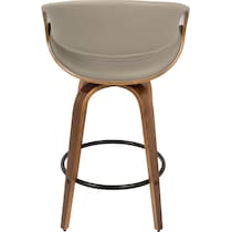 leo gray counter height stool   