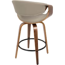 leo gray counter height stool   