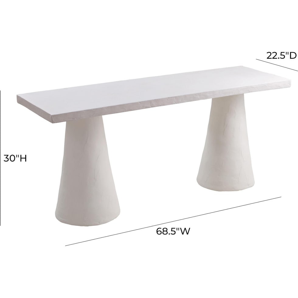 leola white desk   