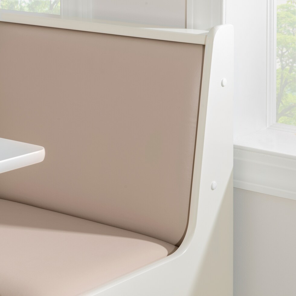 leonie white corner nook   