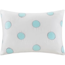 leslie blue twin bedding set   