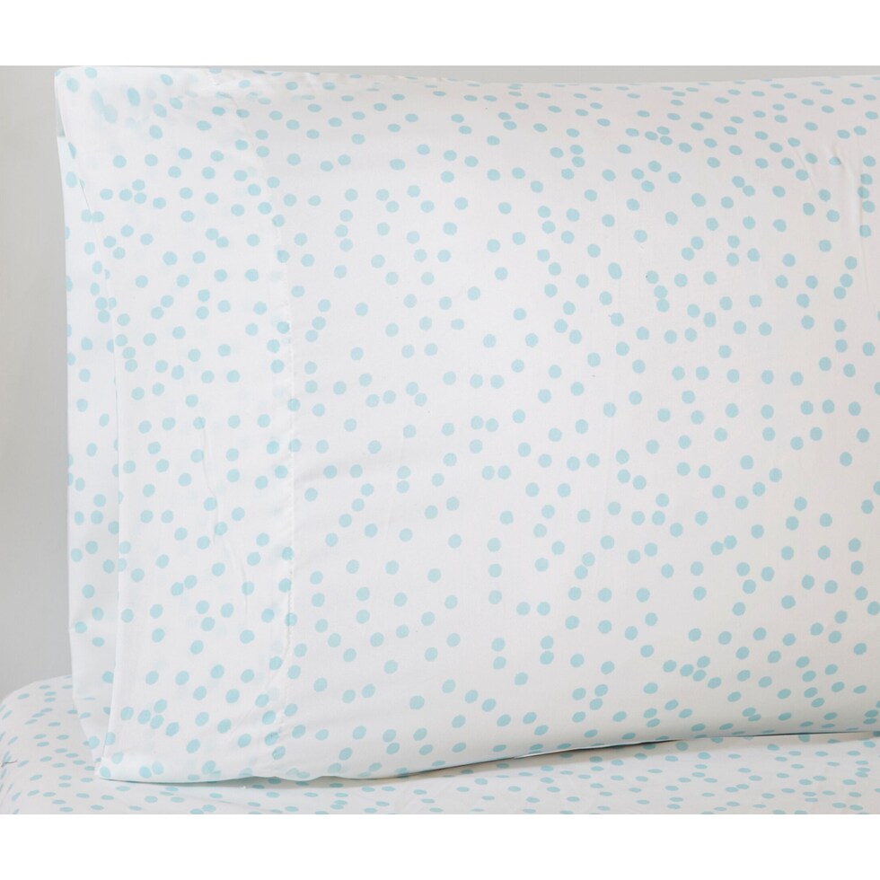 leslie blue twin bedding set   